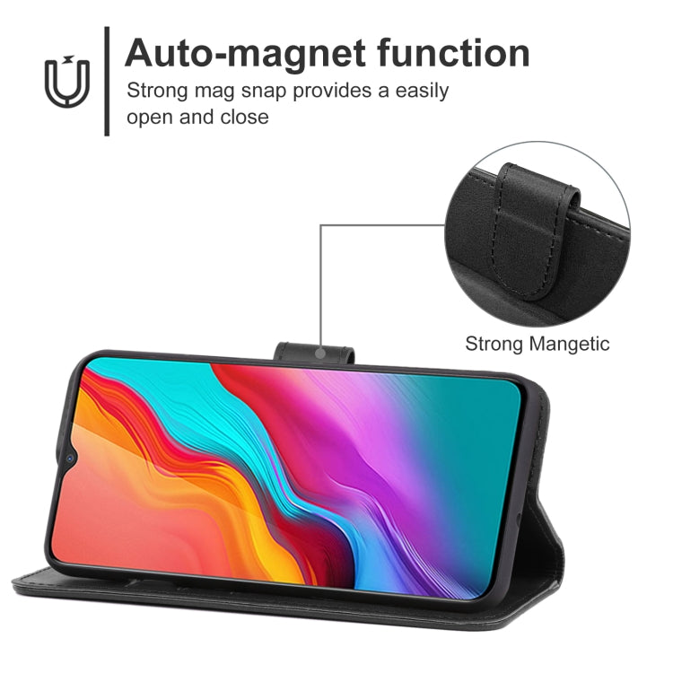 Leather Phone Case For Infinix Hot 8
