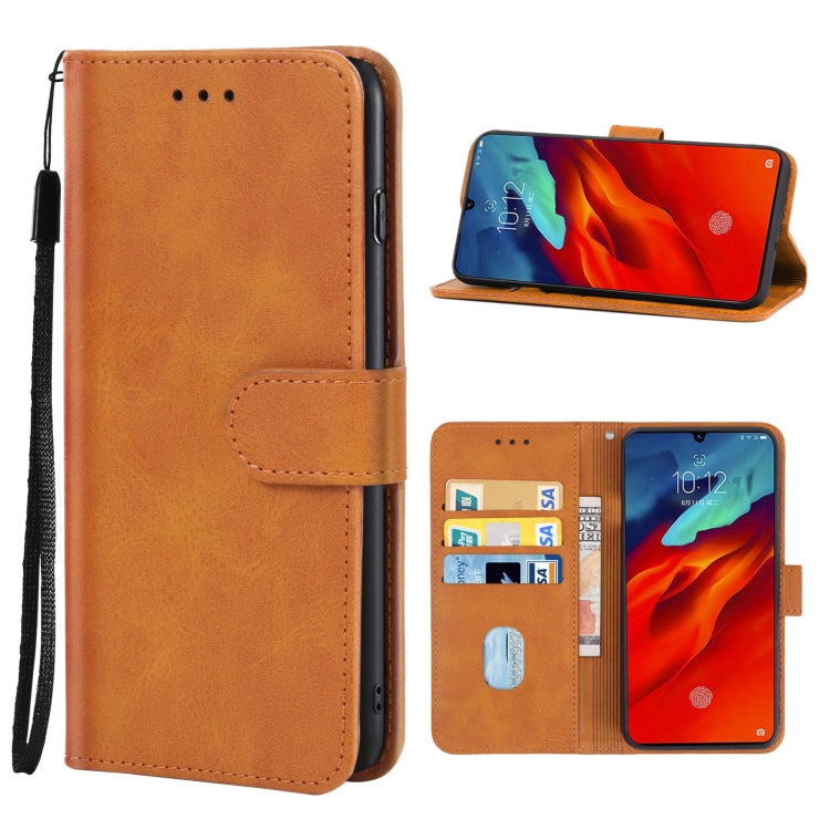 Leather Phone Case For Lenovo Z6 Pro