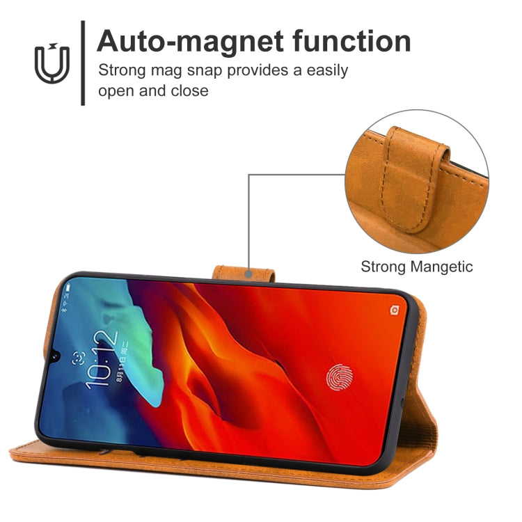 Leather Phone Case For Lenovo Z6 Pro