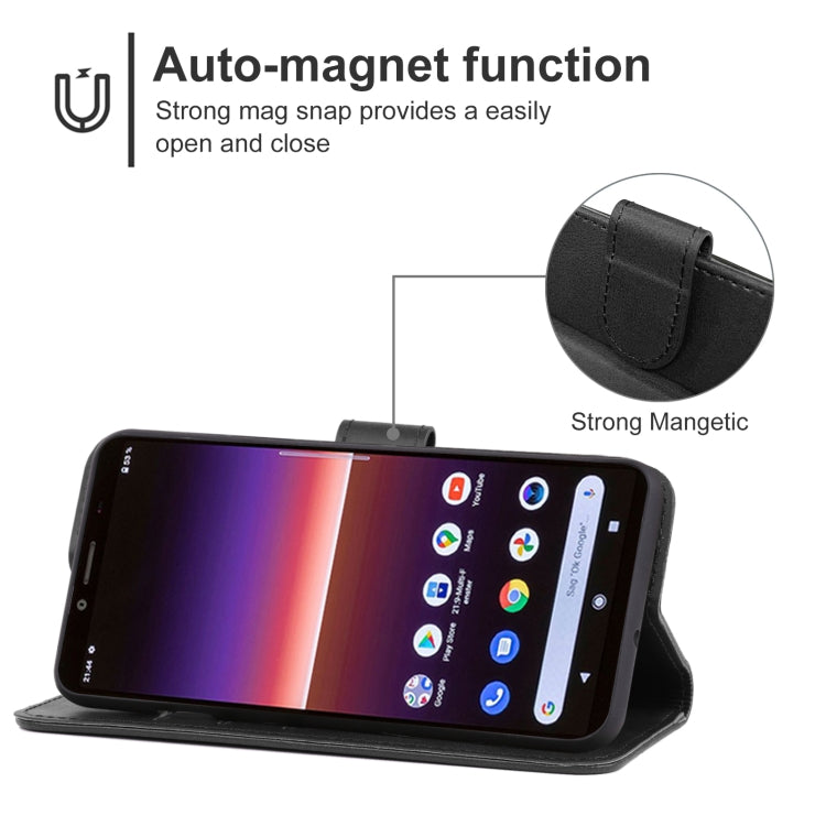 Leather Phone Case For Sony Ericsson Xperia 10 II