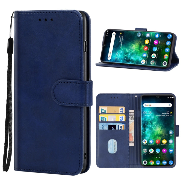 Leather Phone Case For TCL 10 Pro