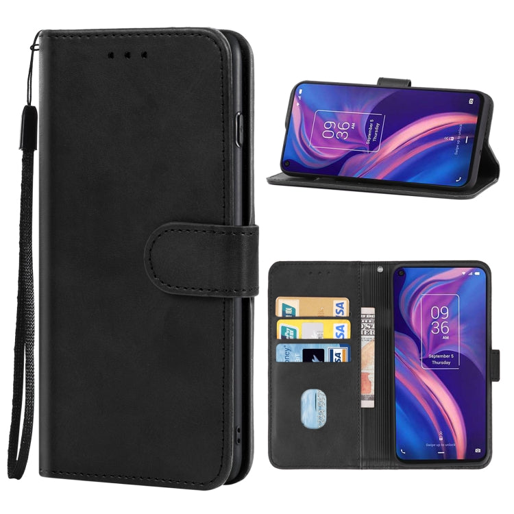 Leather Phone Case For TCL Plex