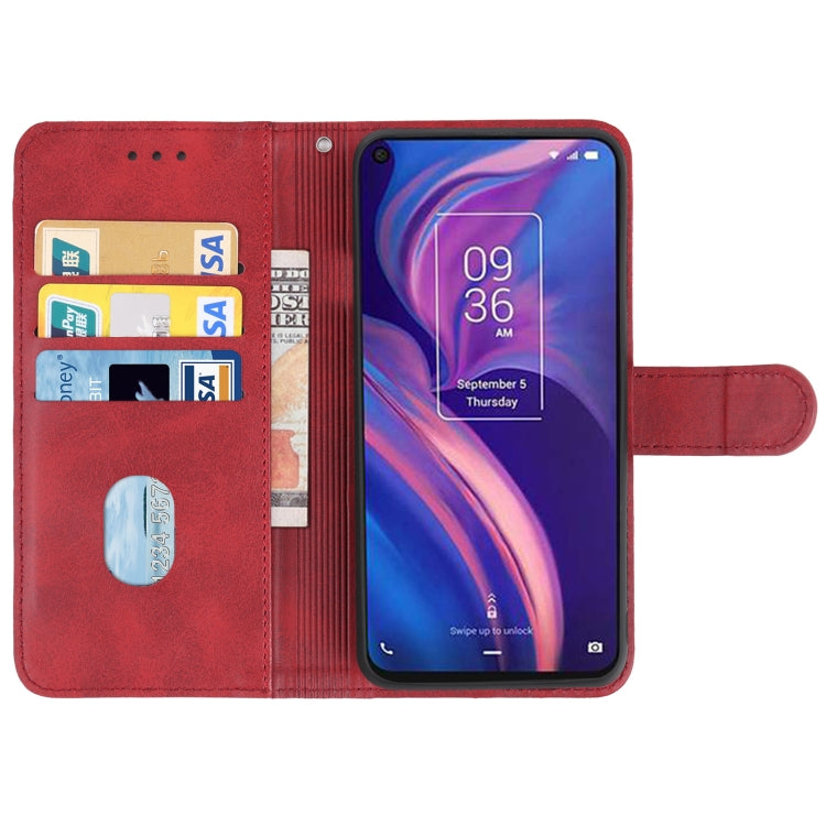 Leather Phone Case For TCL Plex