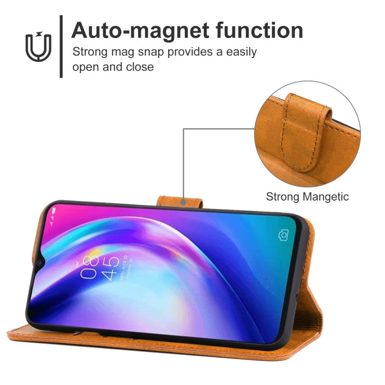 Leather Phone Case For Tecno Pouvoir 4 Pro