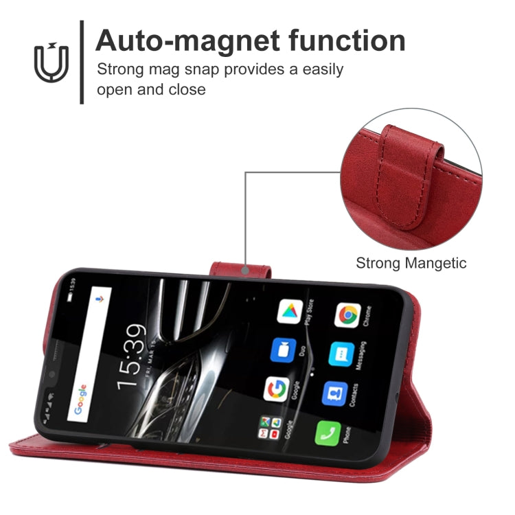 Leather Phone Case For Ulefone Armor 7