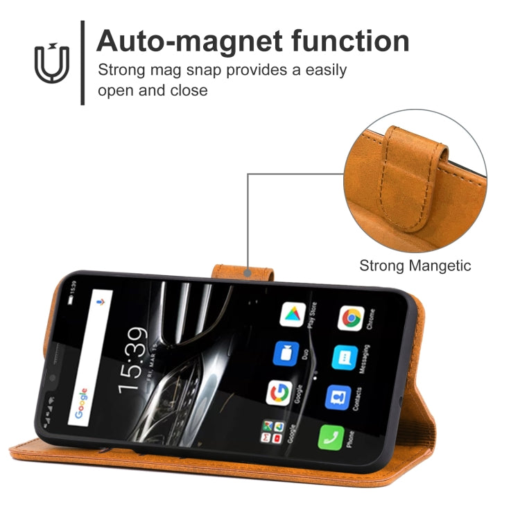 Leather Phone Case For Ulefone Armor 7