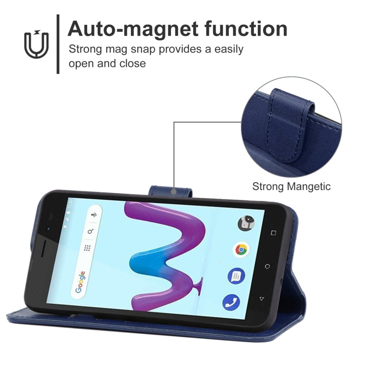 Leather Phone Case For Wiko Sunny3
