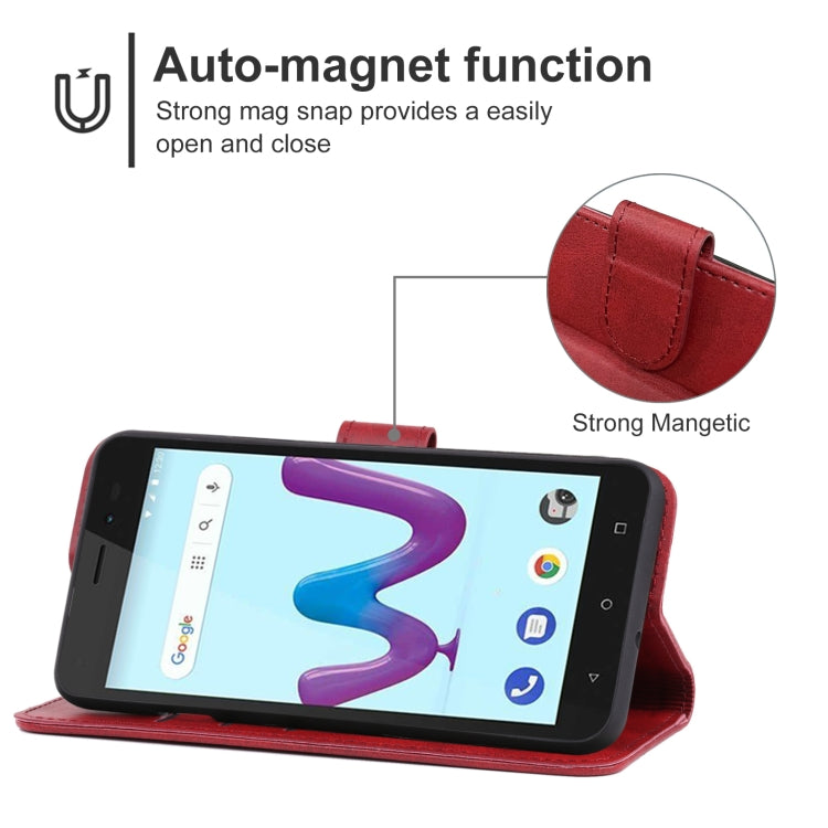 Leather Phone Case For Wiko Sunny3