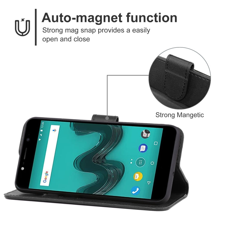 Leather Phone Case For Wiko Wim Lite