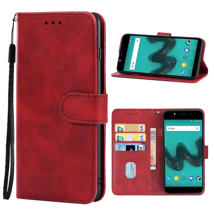 Leather Phone Case For Wiko Wim Lite