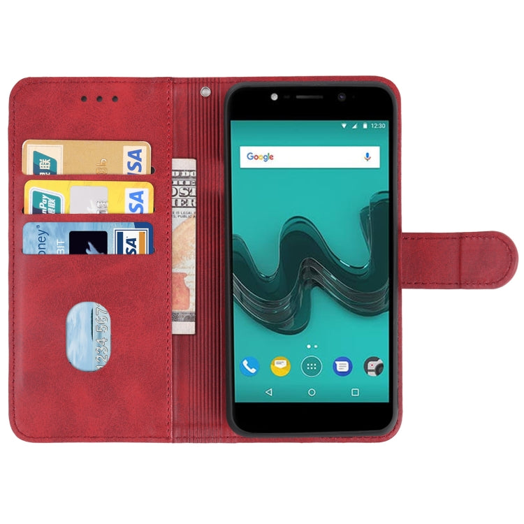 Leather Phone Case For Wiko Wim Lite