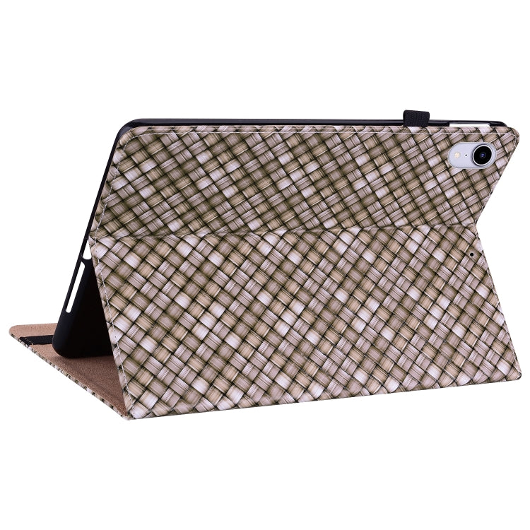 For iPad mini 6 Color Weave Smart Leather Tablet Case