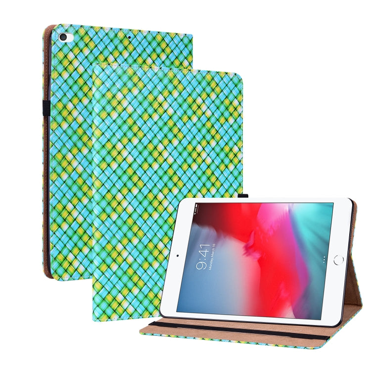 Color Weave Smart Leather Tablet Case For iPad mini 5 / 4 / 3 / 2 / 1