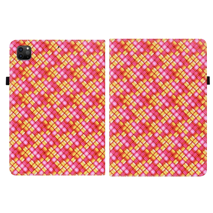 Color Weave Smart Leather Tablet Case For iPad Pro 11 2021 / 2020 / 2018 / Air 2020 10.9