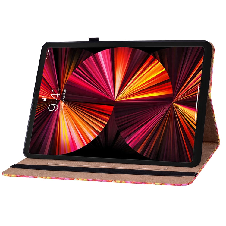 Color Weave Smart Leather Tablet Case For iPad Pro 11 2021 / 2020 / 2018 / Air 2020 10.9
