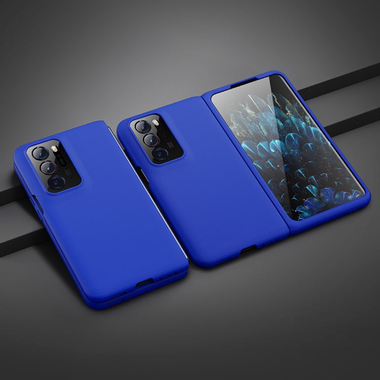 For OPPO Find N Skin Feel Oil Spray PC Phone Case