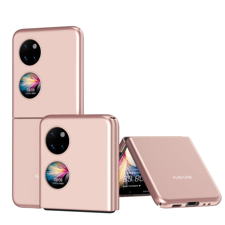 For Huawei P50 Pocket Skin Feel Frosted Electroplated Phone Case
