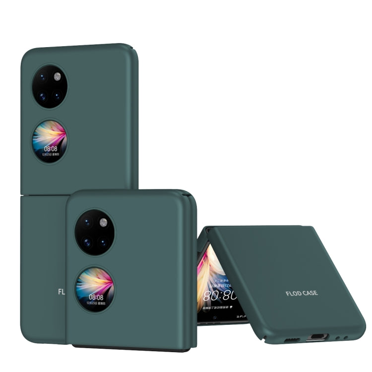 For Huawei P50 Pocket Skin Feel Frosted Electroplated Phone Case