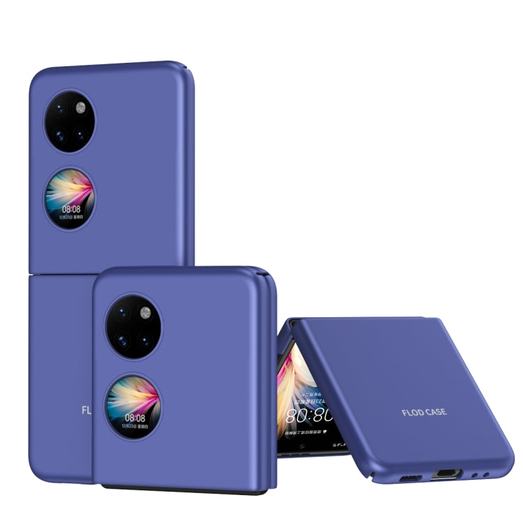 For Huawei P50 Pocket Skin Feel Frosted Electroplated Phone Case