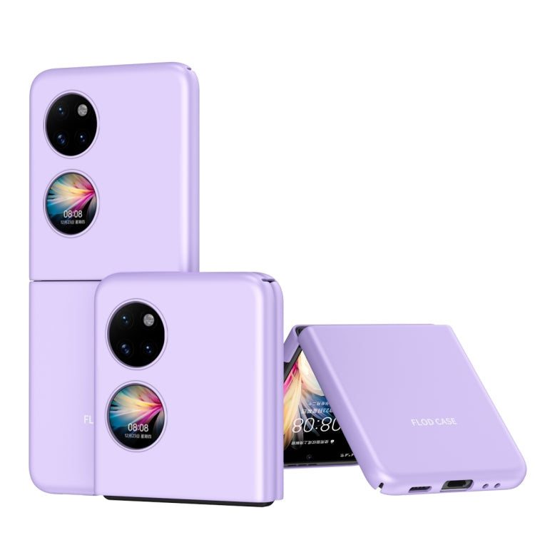 For Huawei P50 Pocket Skin Feel Frosted Electroplated Phone Case