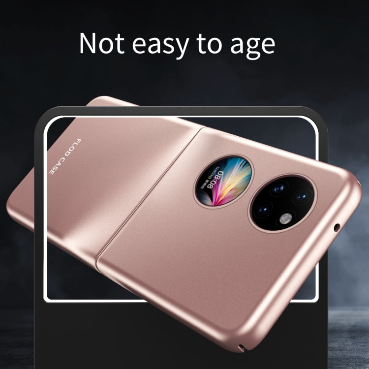 For Huawei P50 Pocket Skin Feel Frosted Electroplated Phone Case