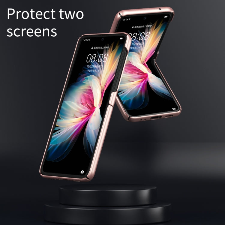 For Huawei P50 Pocket Skin Feel Frosted Electroplated Phone Case