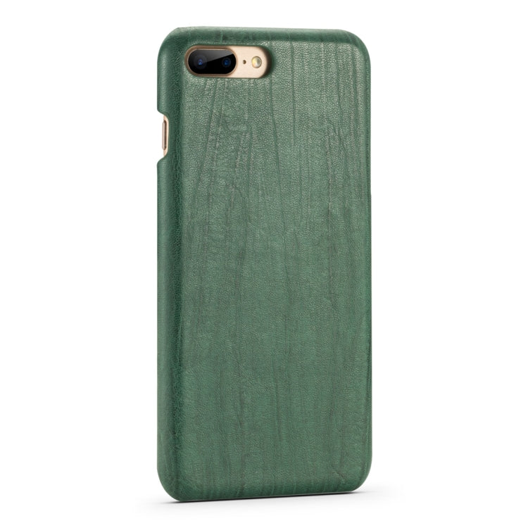 For iPhone SE 2020 & 8 & 7 Retro Wood Texture PU + PC Protective Case