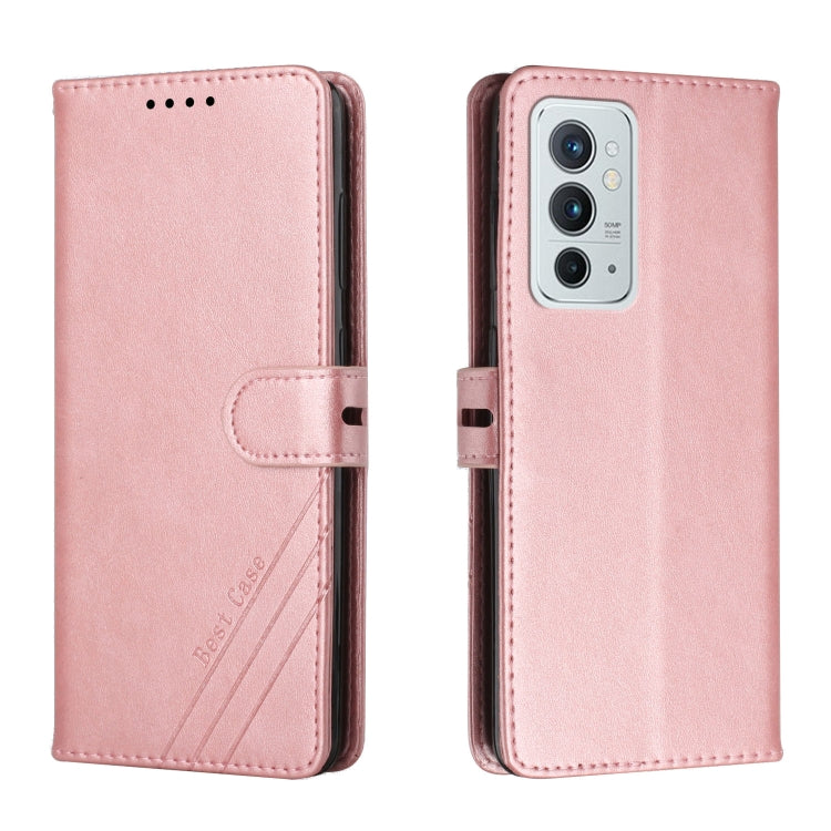 For OnePlus 9RT 5G Cow Texture Leather Phone Case