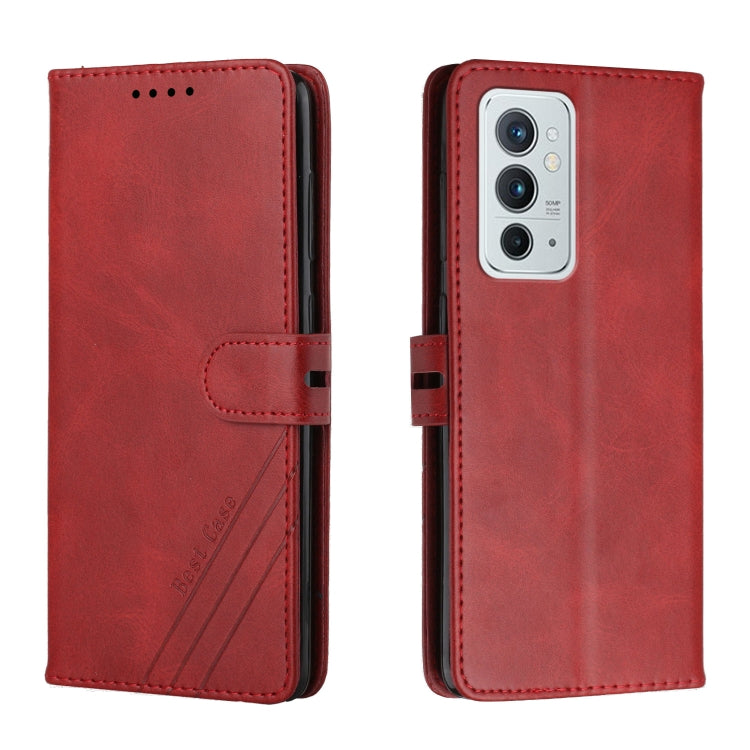 For OnePlus 9RT 5G Cow Texture Leather Phone Case