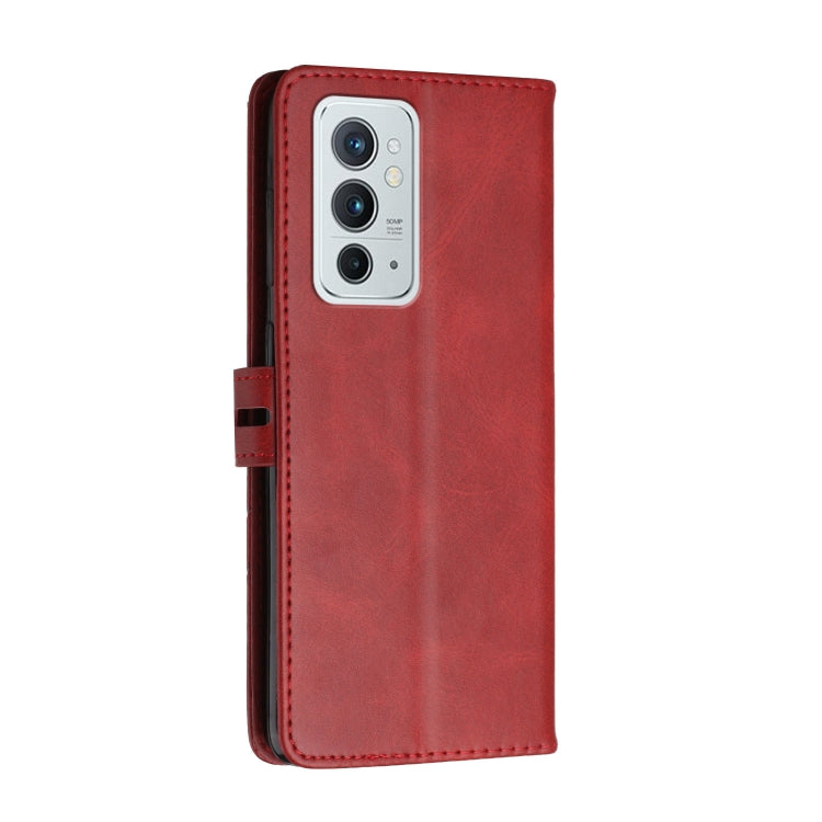 For OnePlus 9RT 5G Cow Texture Leather Phone Case