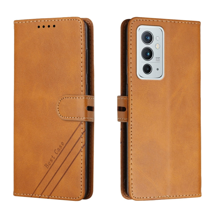 For OnePlus 9RT 5G Cow Texture Leather Phone Case