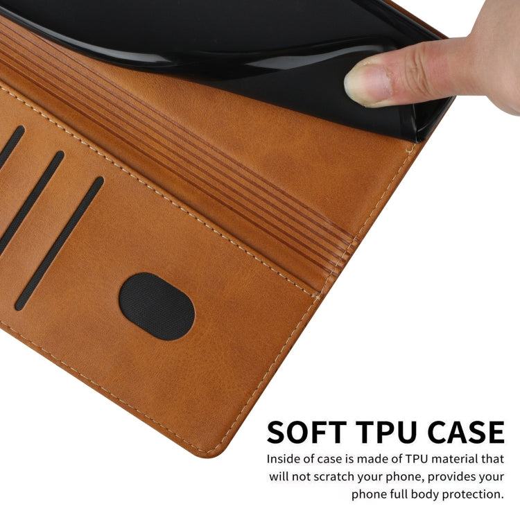 For OnePlus 9RT 5G Cow Texture Leather Phone Case