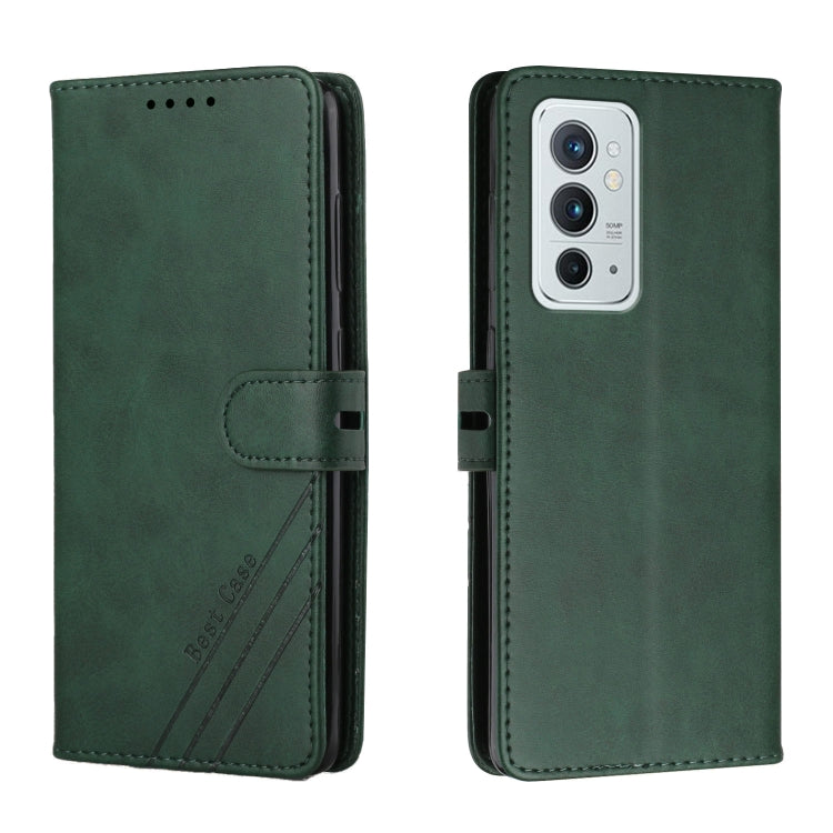 For OnePlus 9RT 5G Cow Texture Leather Phone Case