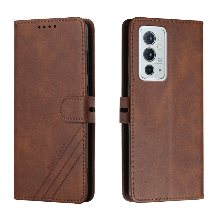 For OnePlus 9RT 5G Cow Texture Leather Phone Case