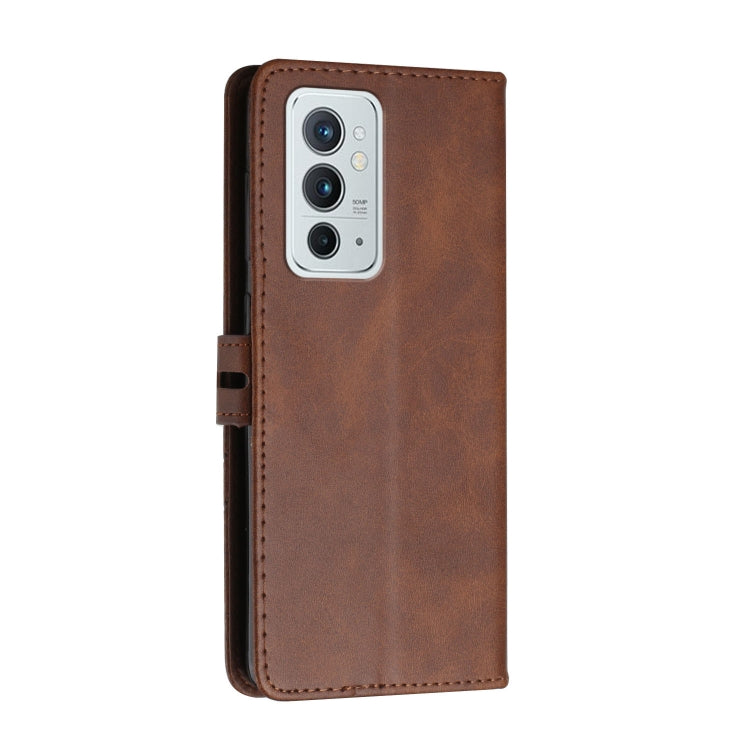 For OnePlus 9RT 5G Cow Texture Leather Phone Case