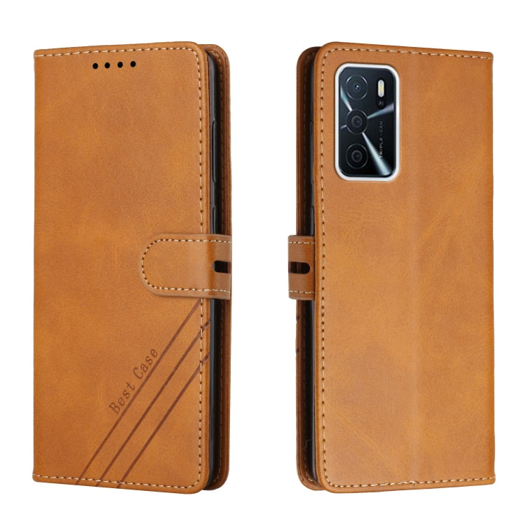 For OPPO A55 5G / A56 5G Cow Texture Leather Phone Case
