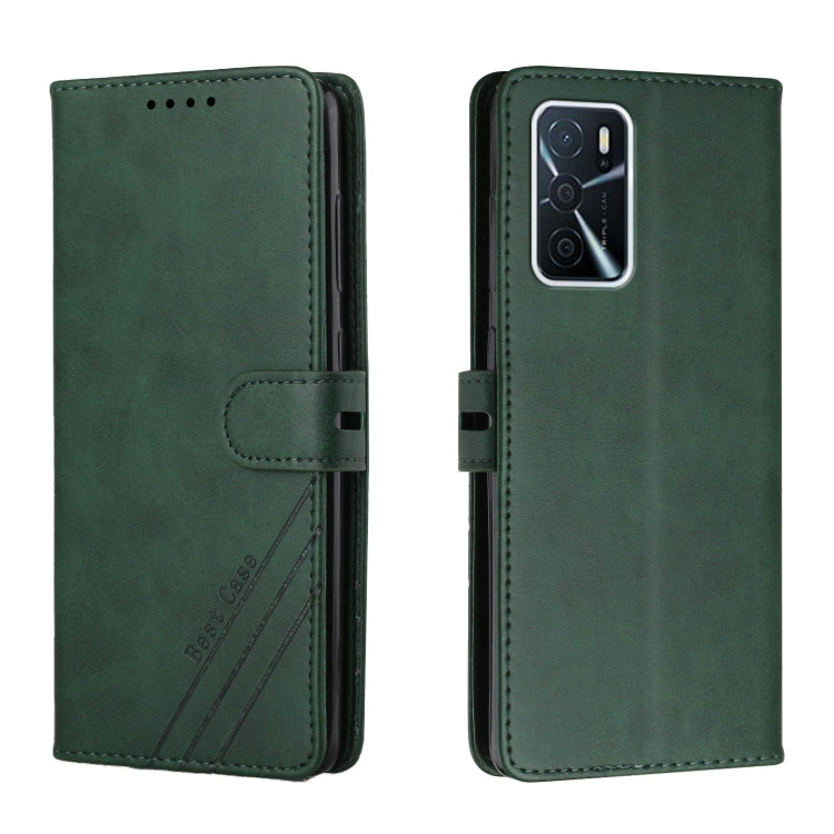 For OPPO A55 5G / A56 5G Cow Texture Leather Phone Case