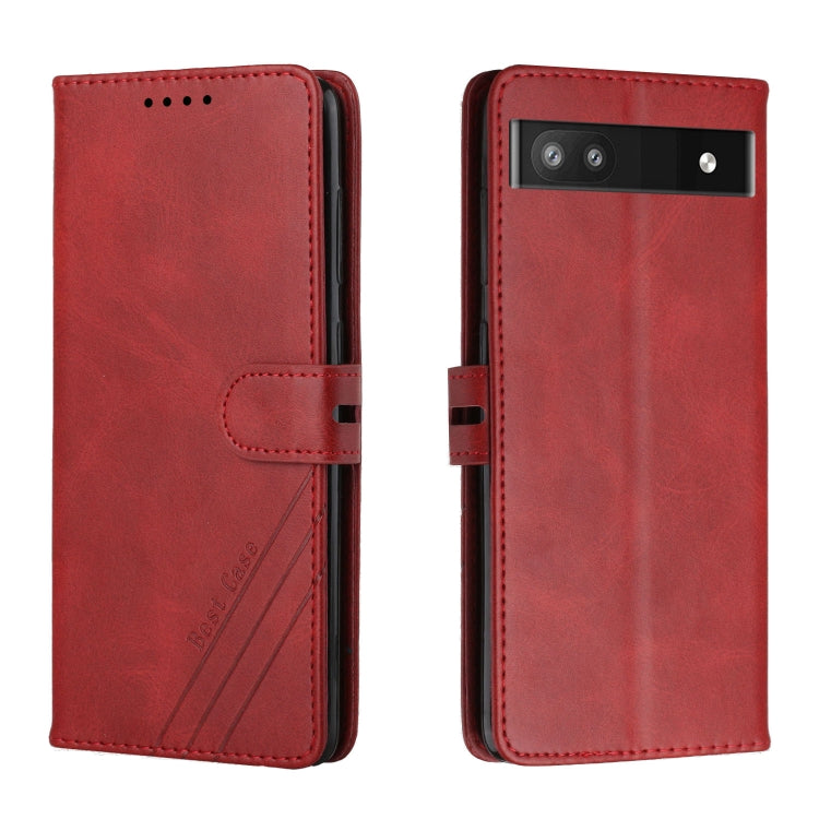 For Google Pixel 6a Cow Texture Leather Phone Case