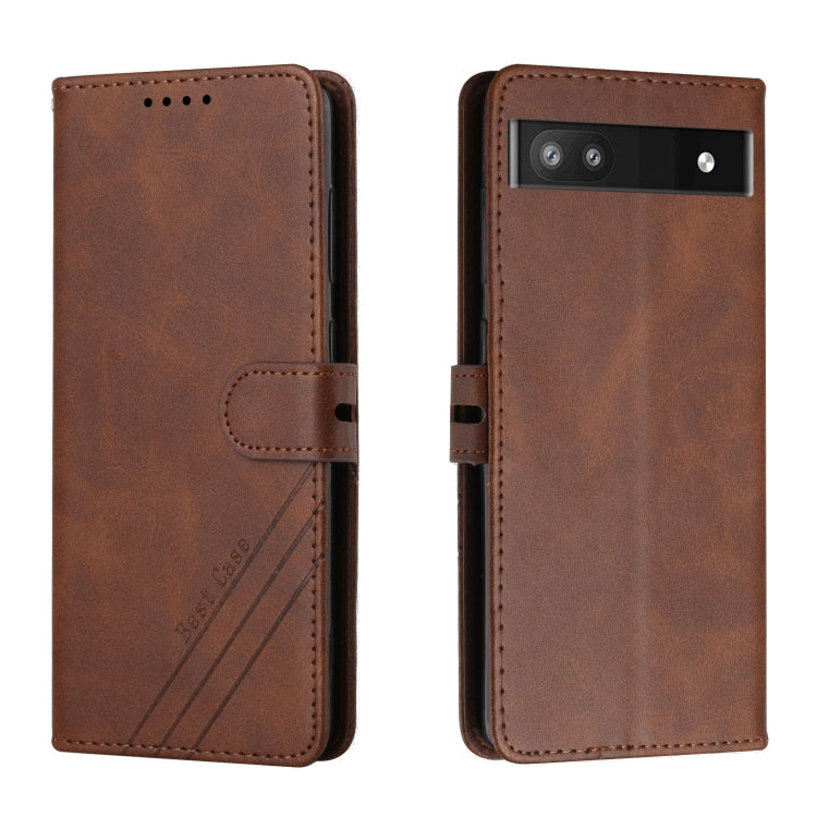 For Google Pixel 6a Cow Texture Leather Phone Case
