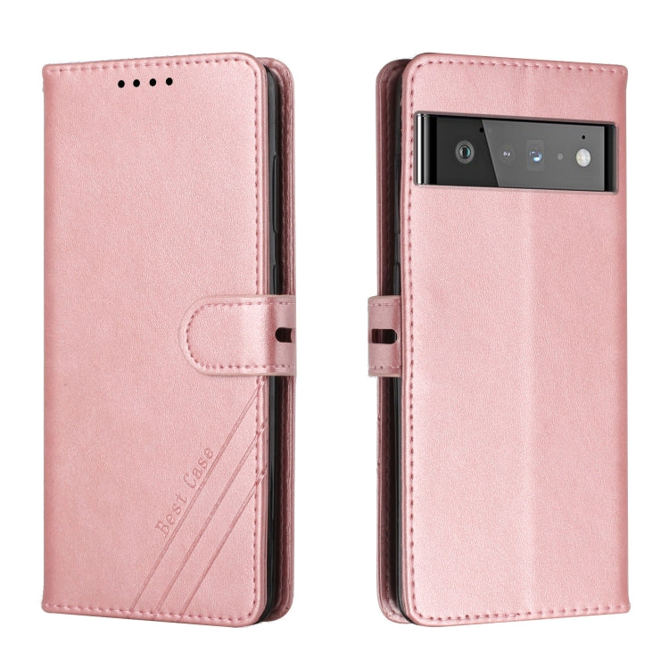 For Google Pixel 6 Pro Cow Texture Leather Phone Case