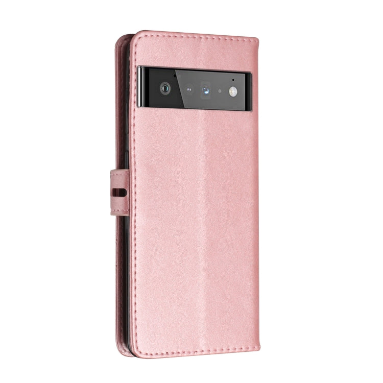 For Google Pixel 6 Pro Cow Texture Leather Phone Case