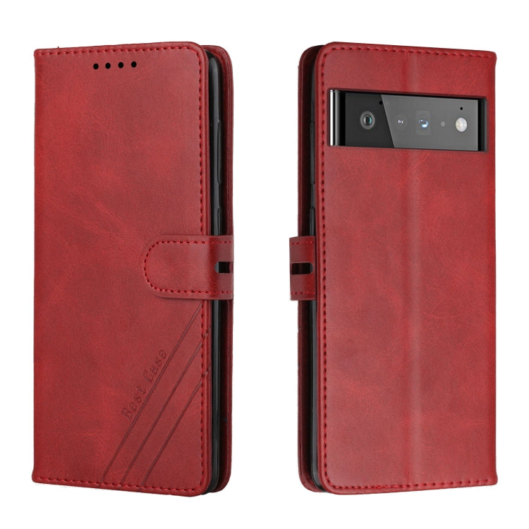 For Google Pixel 6 Pro Cow Texture Leather Phone Case