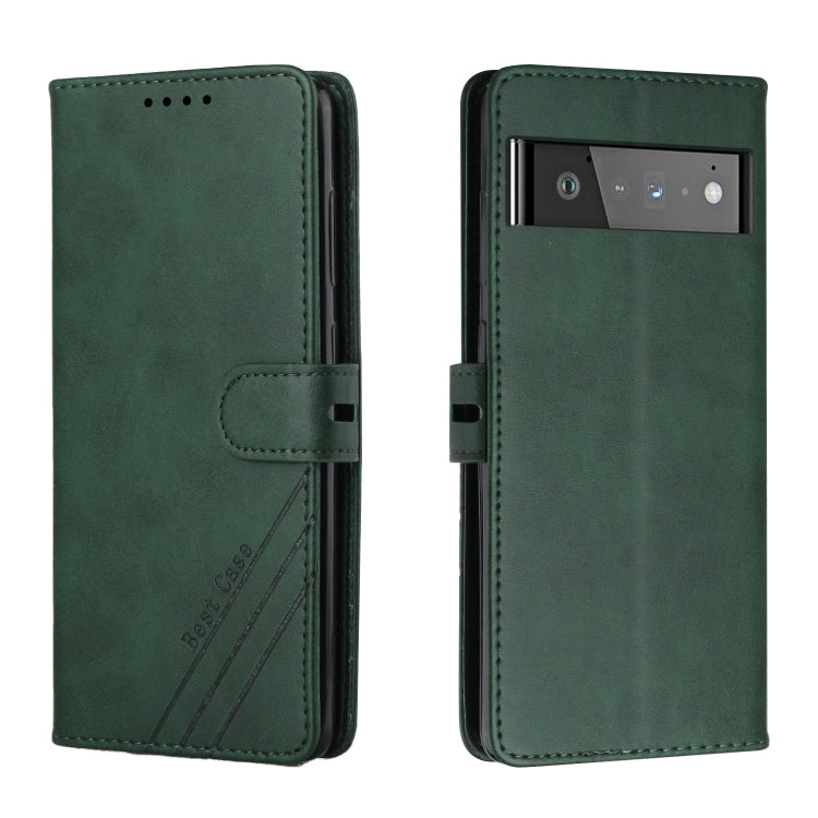 For Google Pixel 6 Pro Cow Texture Leather Phone Case