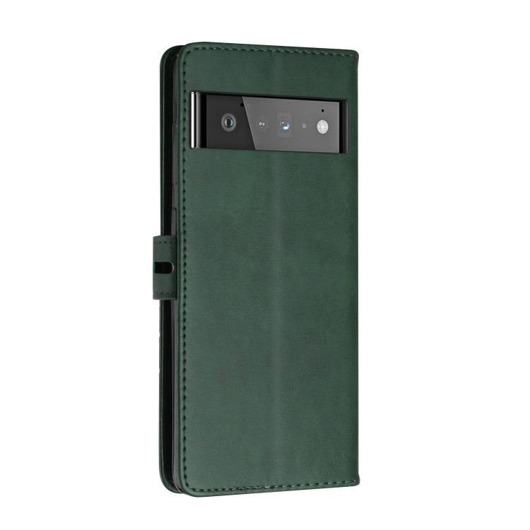 For Google Pixel 6 Pro Cow Texture Leather Phone Case