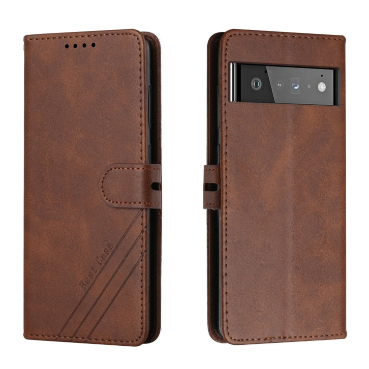 For Google Pixel 6 Pro Cow Texture Leather Phone Case