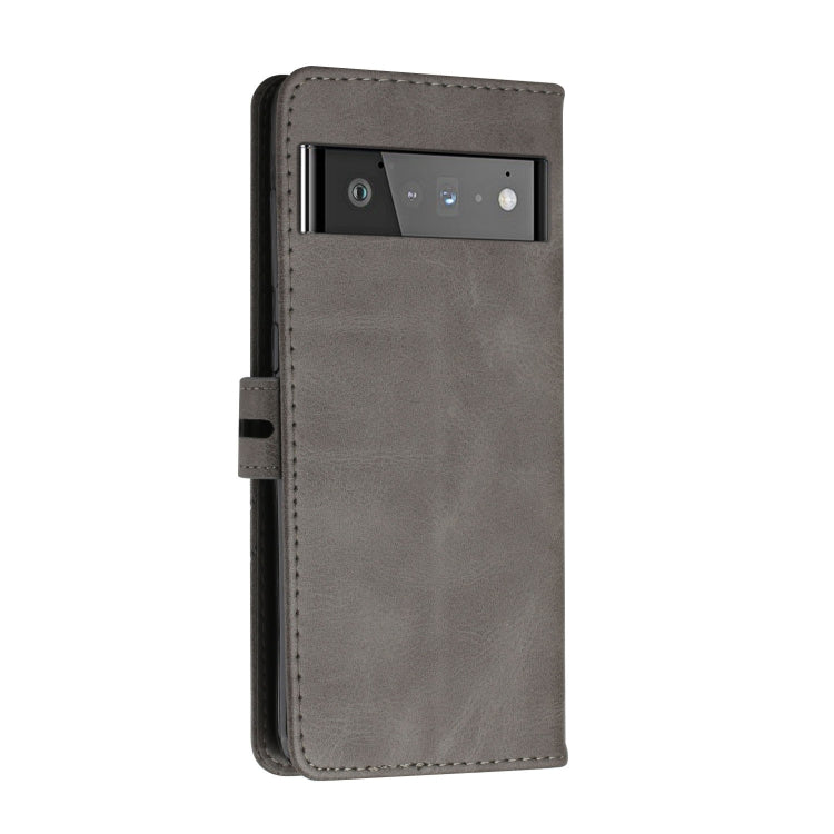 For Google Pixel 6 Pro Cow Texture Leather Phone Case