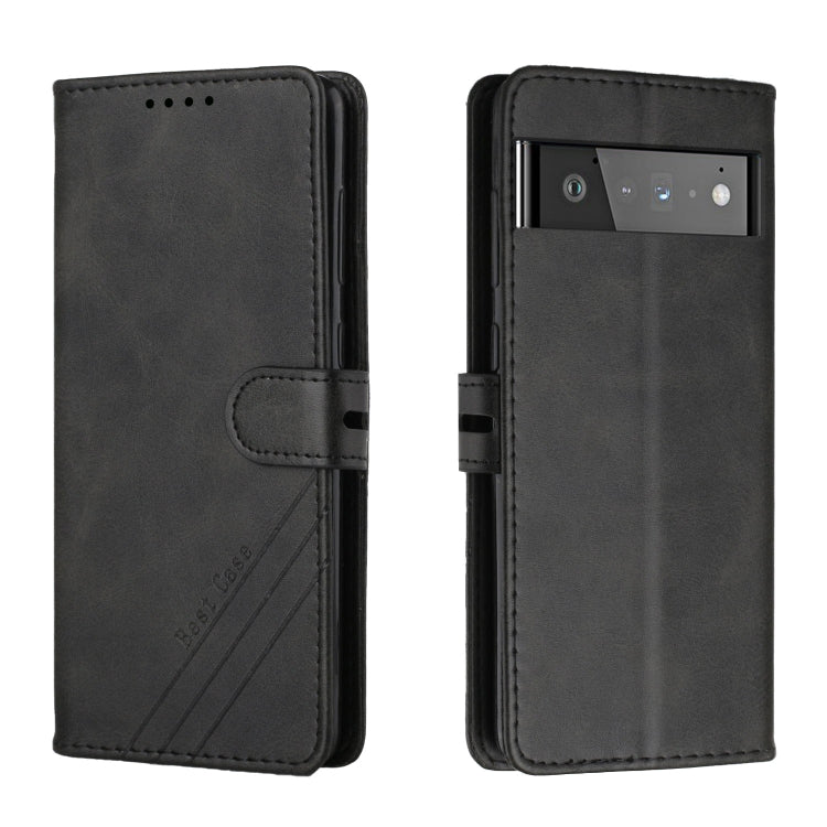 For Google Pixel 6 Cow Texture Leather Phone Case