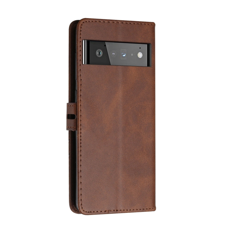 For Google Pixel 6 Cow Texture Leather Phone Case