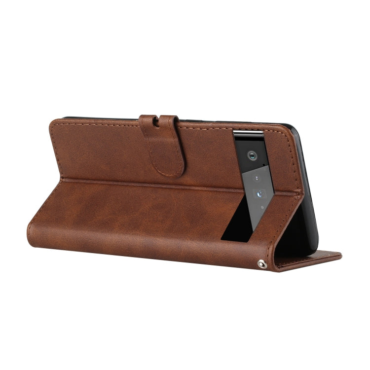 For Google Pixel 6 Cow Texture Leather Phone Case