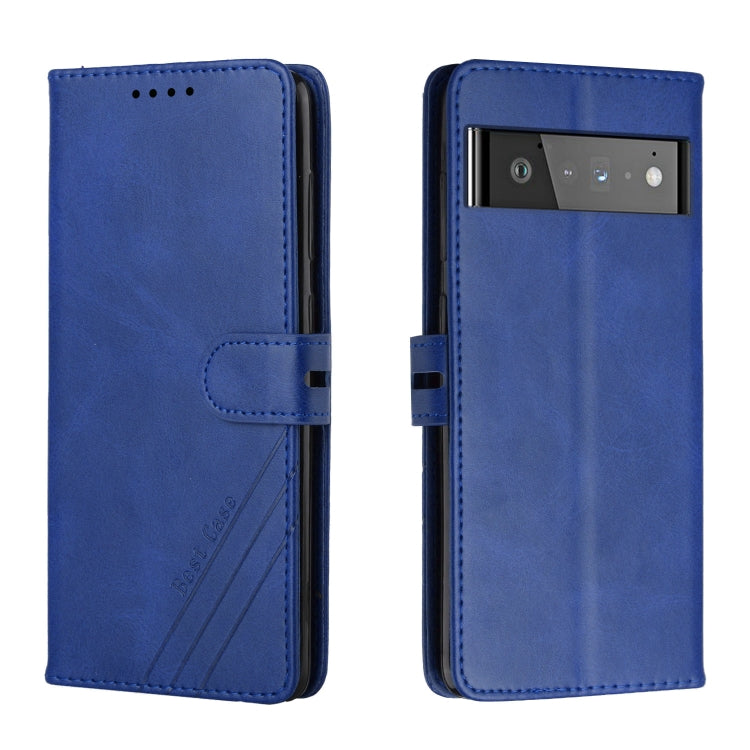 For Google Pixel 6 Cow Texture Leather Phone Case
